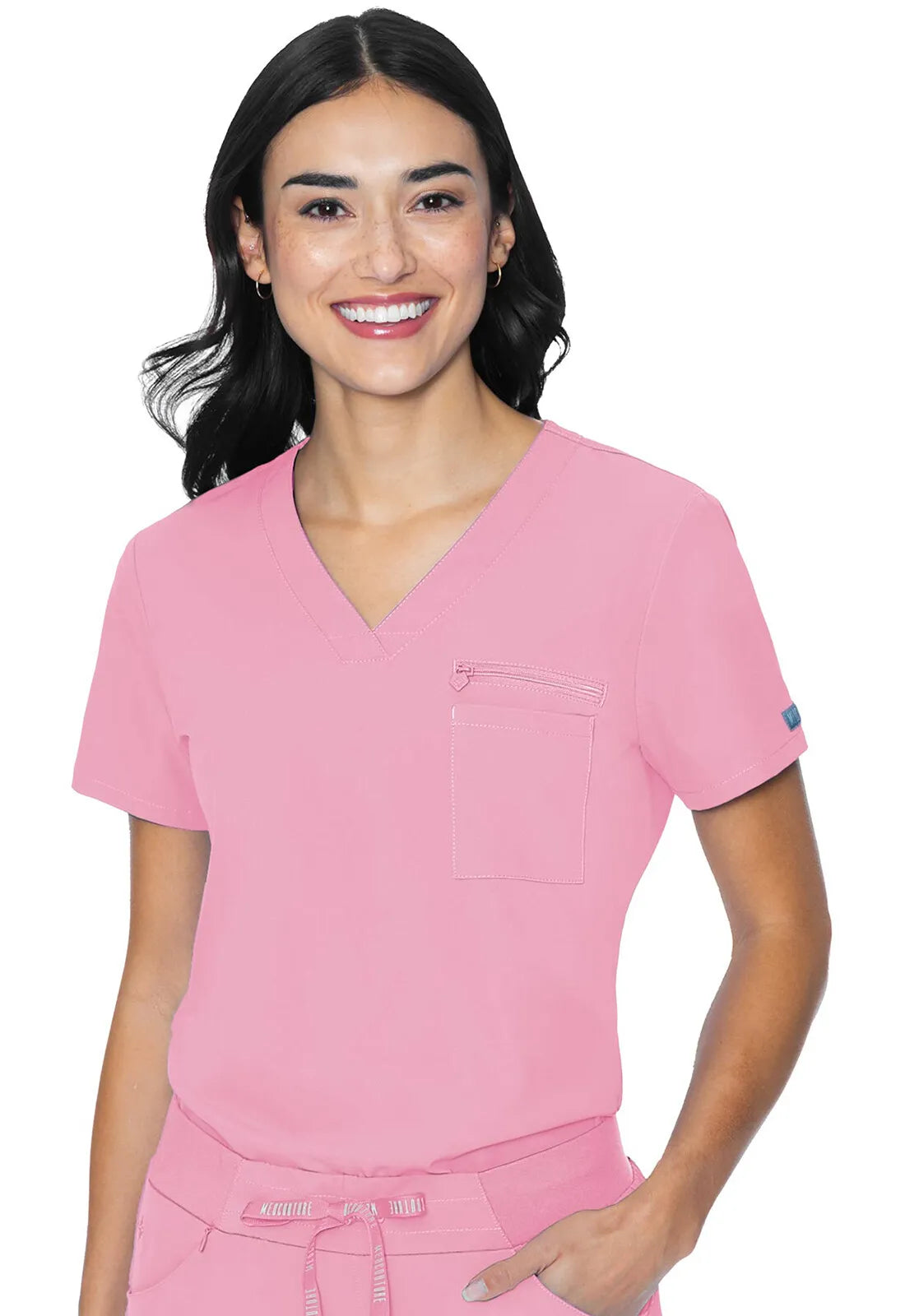 Scrub Medcouture Peaches rosa para dama