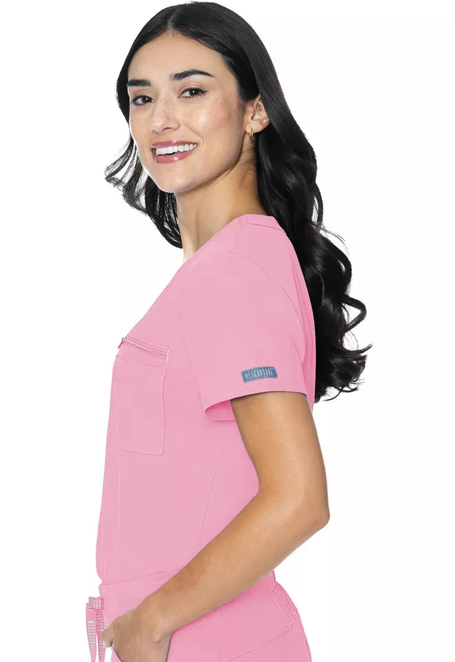 Scrub Medcouture Peaches rosa para dama