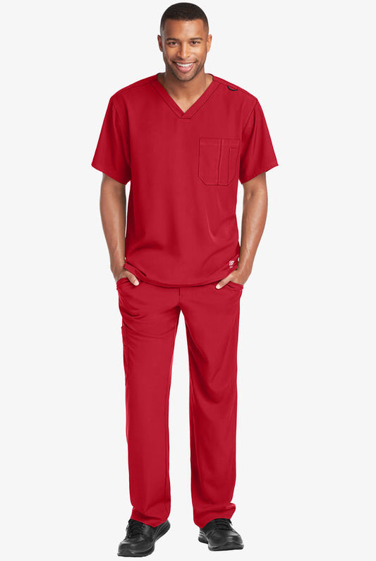 Scrub Skechers rojo para caballero